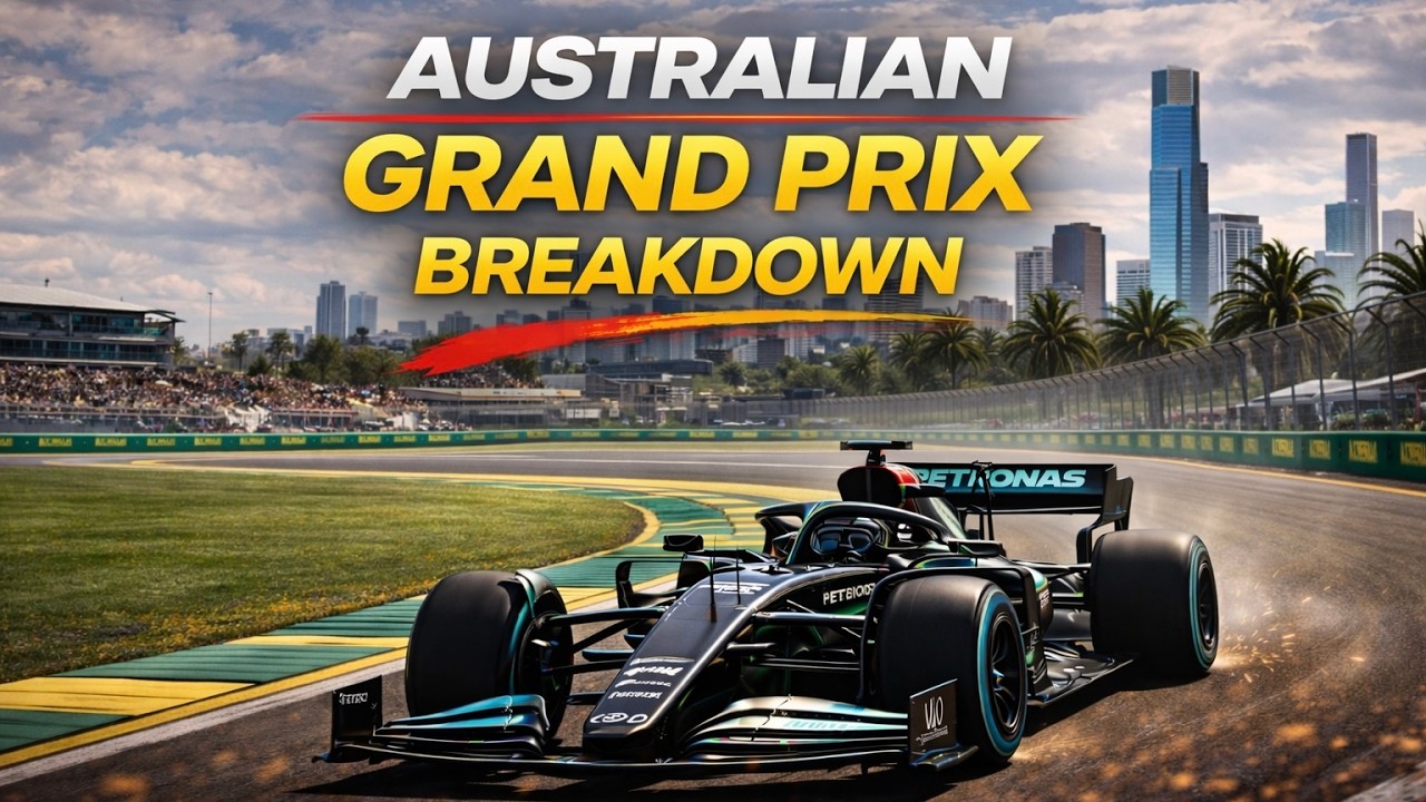 Australian Grand Prix Breakdown — Mercedes' Rocket Ship, Ferrari's Pace, and the Season Opener!