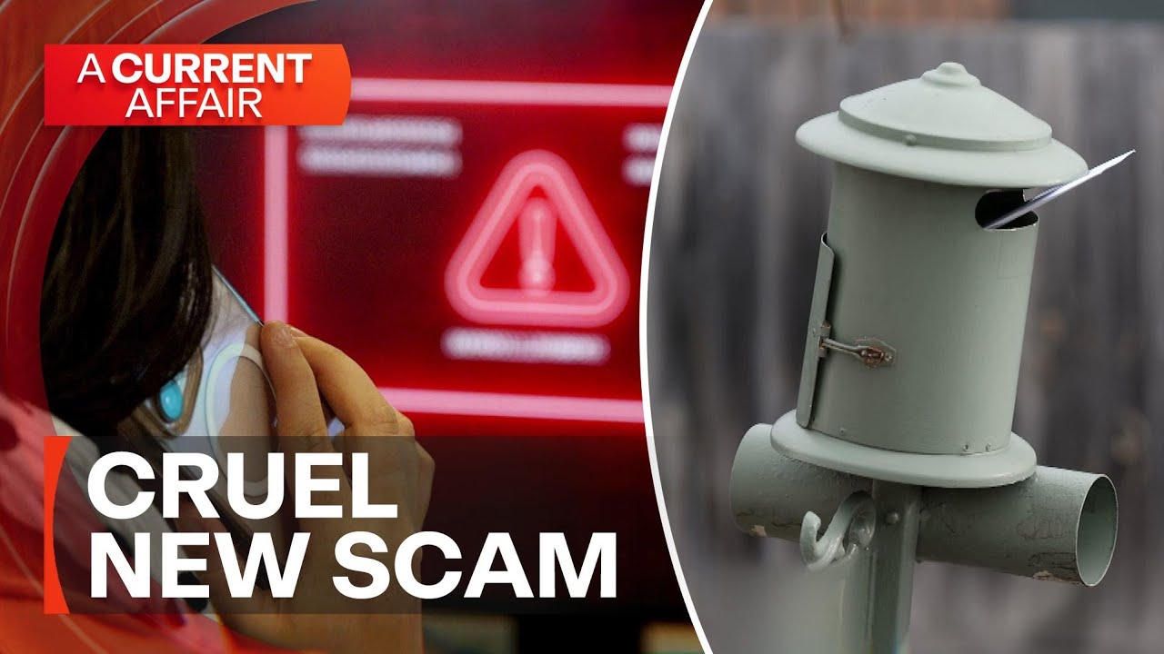 How scammers are using letterboxes to steal people's savings | A Current Affair