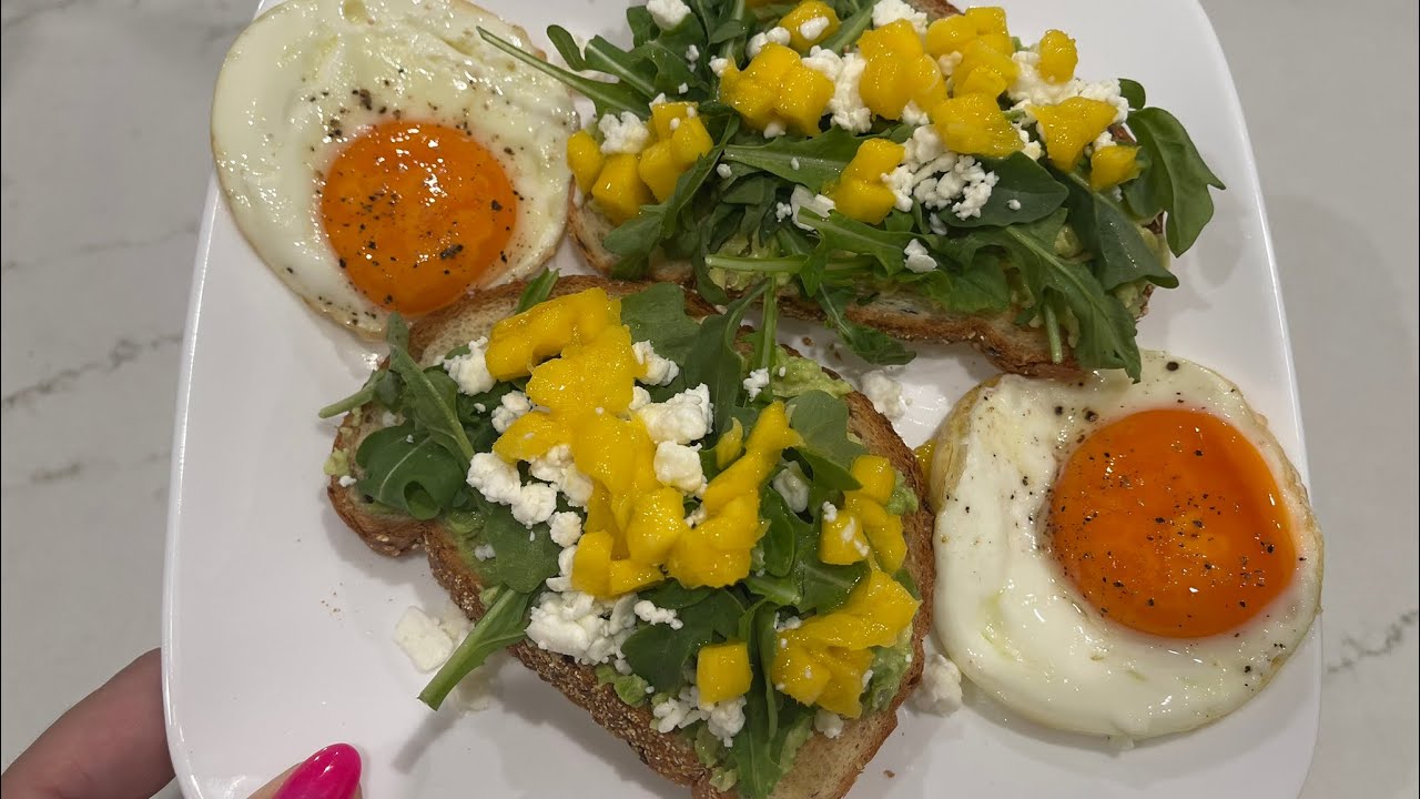 Avocado-Mango toast! Мой beauty заказ! Не лётная погода!