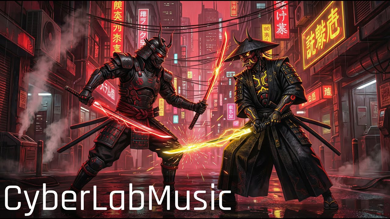 Aggressive Cyberpunk & Taiko Mix | NEO-TOKYO WAR DRUMS | Music for Gaming & Workout