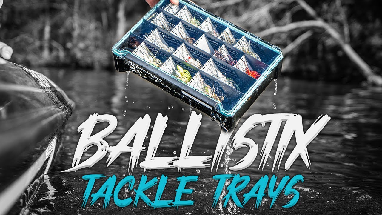 GAME CHANGING Tackle Storage - the all NEW Evolution Fishing Ballistix Tackle Trays