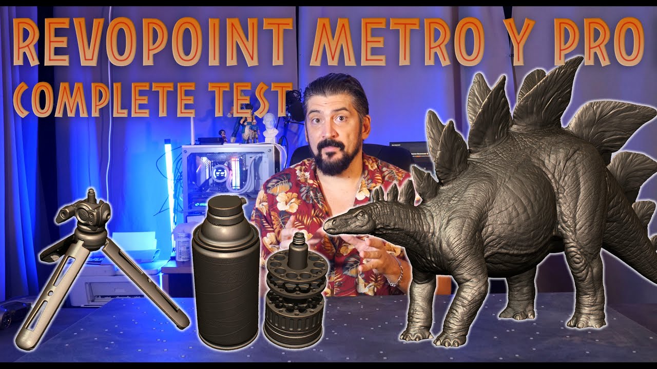 Revopoint MetroY Pro 3D Scanner - Complete real test and review