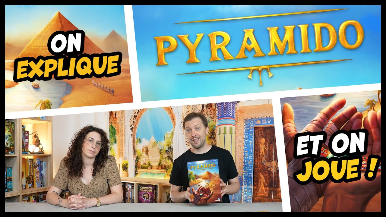 Pyramido, on explique et on joue