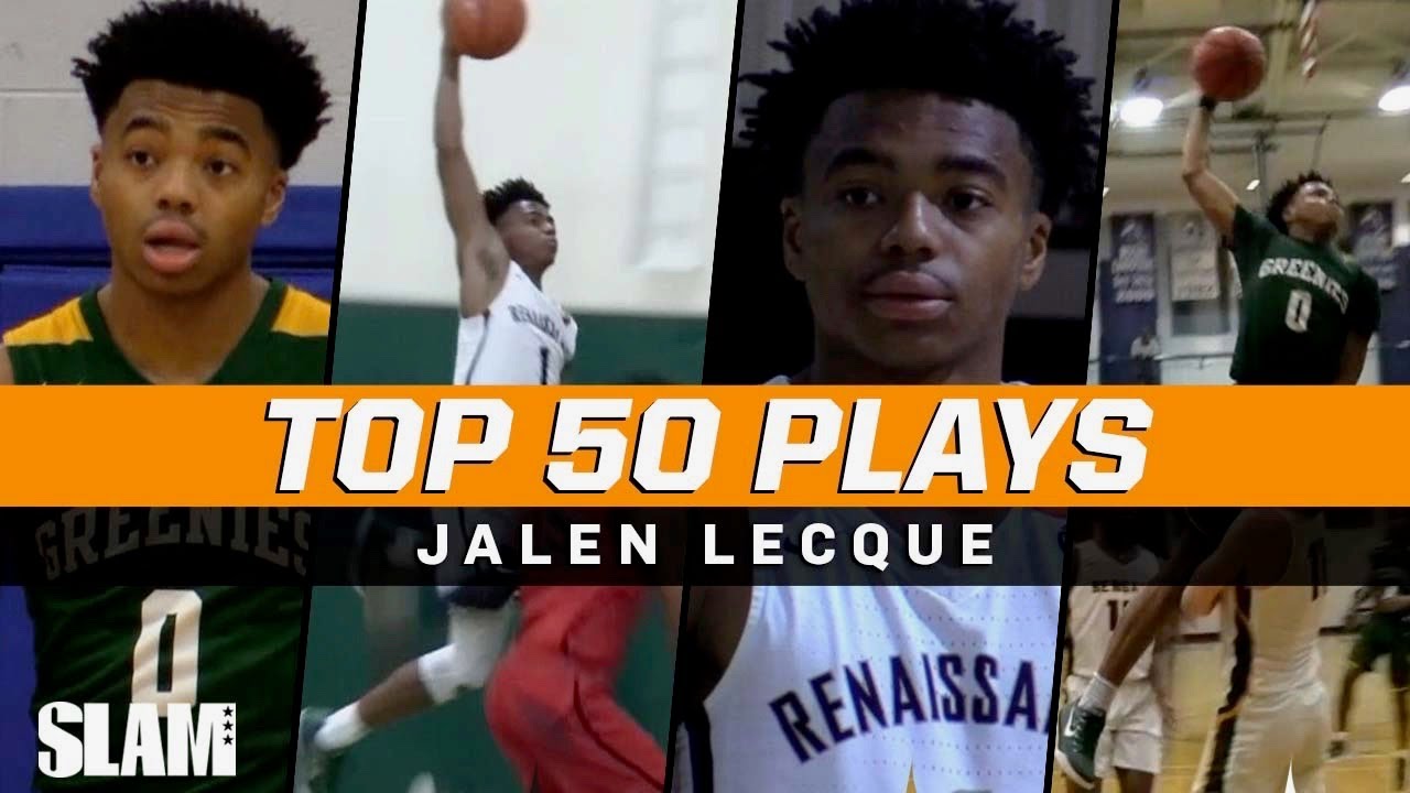 Jalen Lecque BEST PLAYS of Career! 🔥 SLAM Top 50 Friday