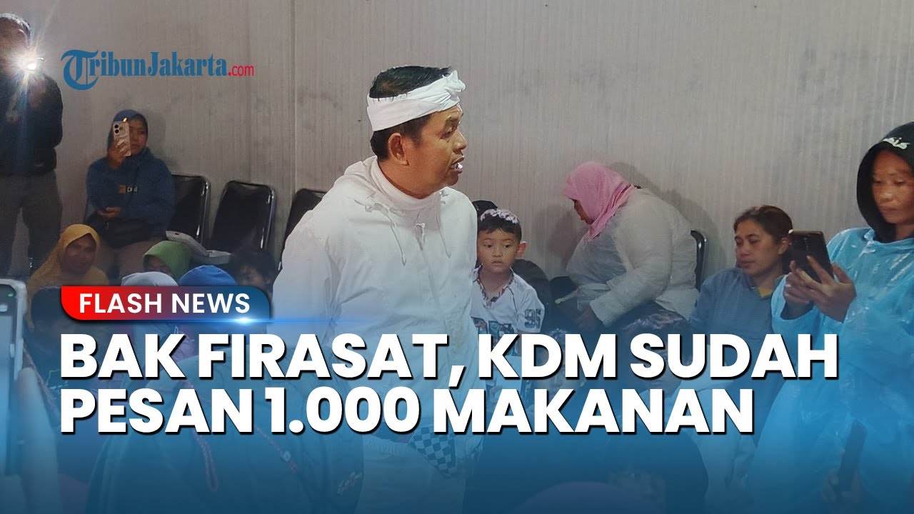 Bak Ada Pertanda! KDM Pesan 1.000 Boks Makanan sebelum Longsor di Cisarua, Langsung Dibagi ke Korban