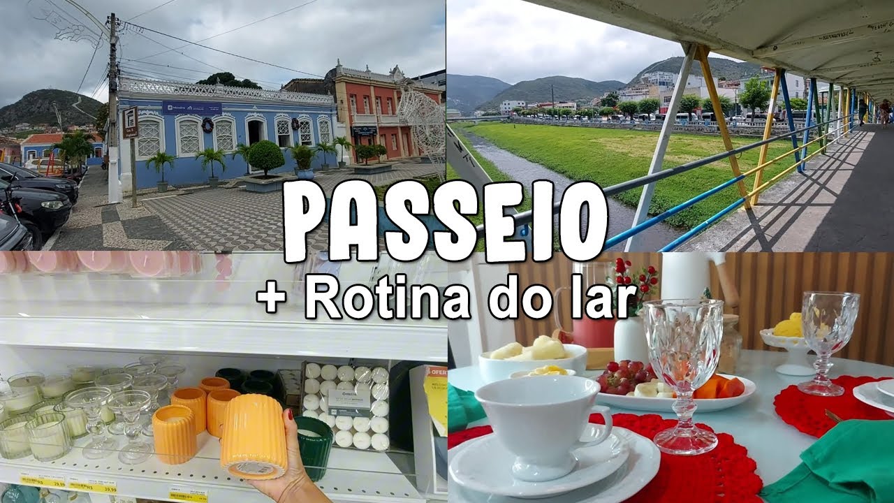 Passeio | Comprinhas | Rotina do lar