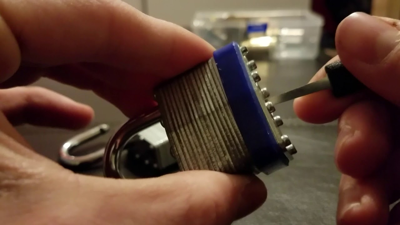 Super easy way to shim open a lock!