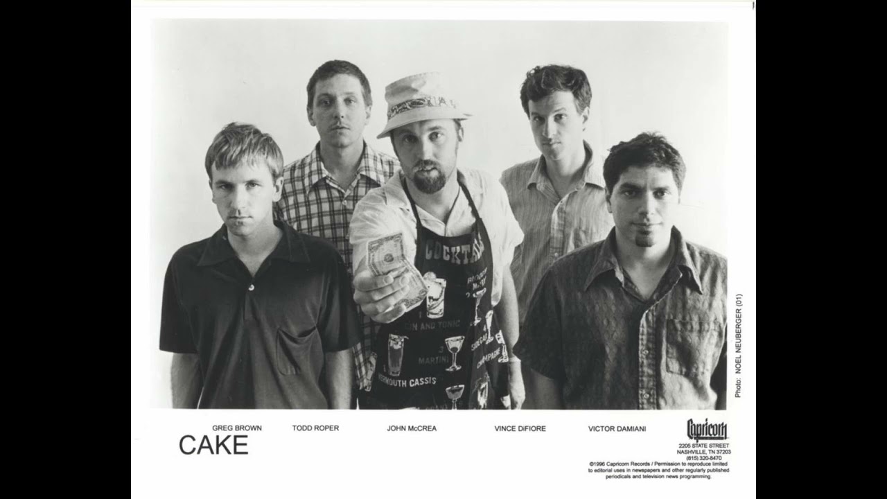 Cake - The Distance - Drums + Vocals ONLY