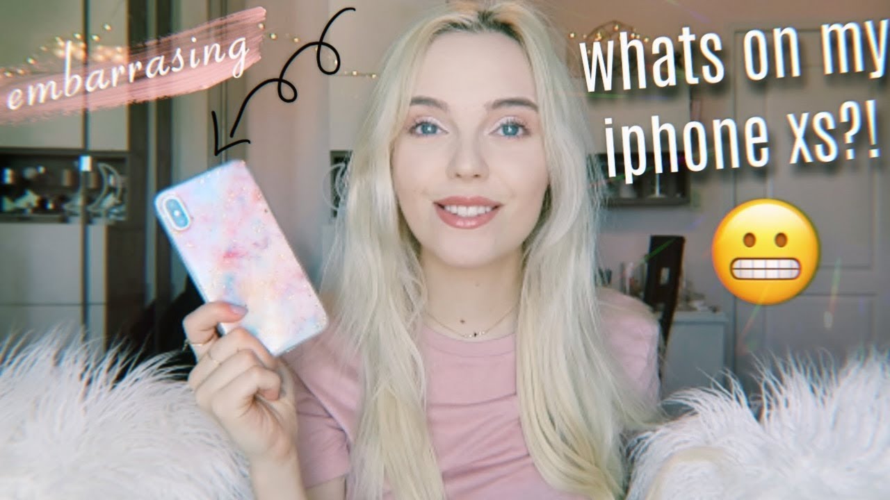 whats on my iphone xs 2019 ♡ embarrassing hoarder mess..... l o l