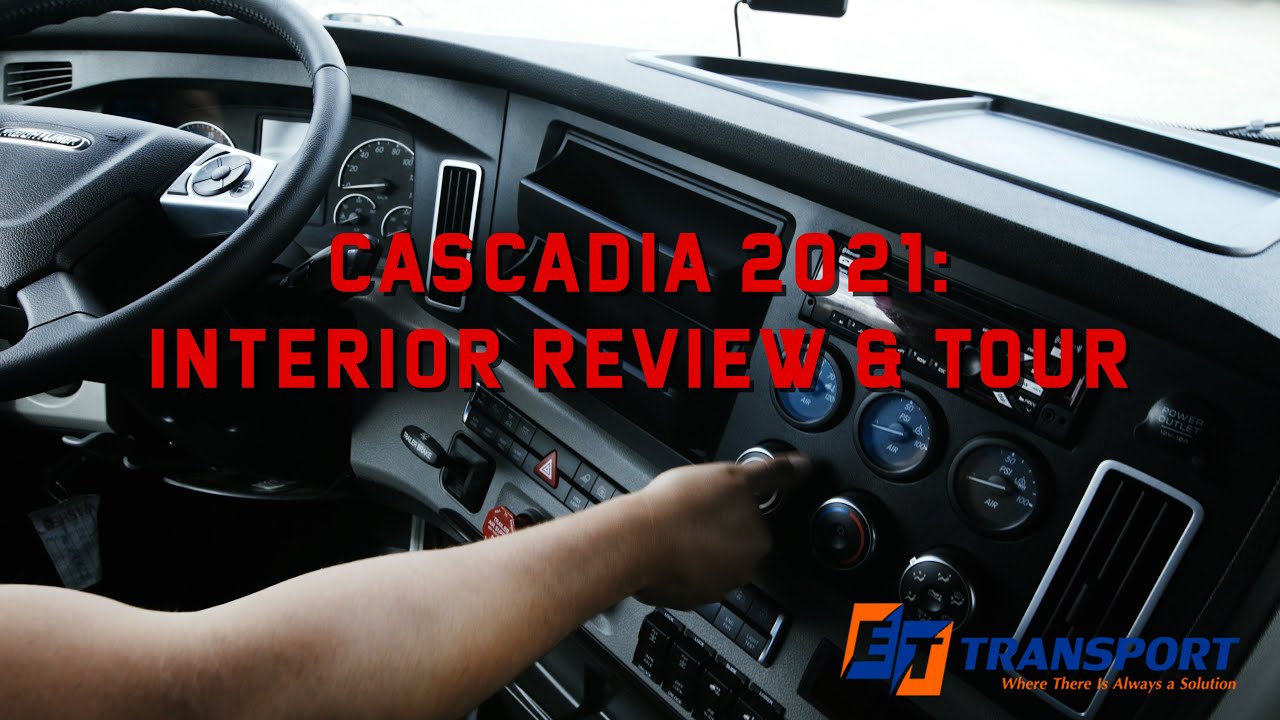2021 Freightliner Cascadia Interior upgrades (Cab, Fridge, Space, comfort, Dash, Gages, etc)