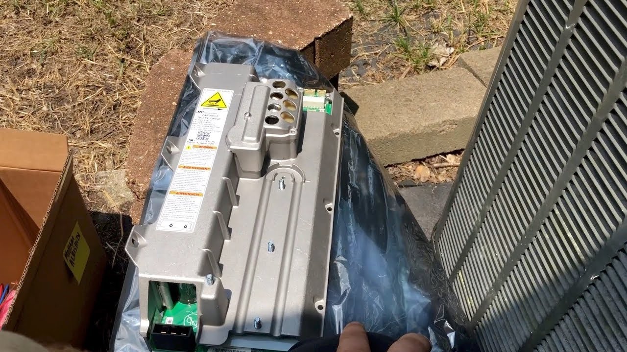 Replacing a Inverter Drive on a TRANE XV20
