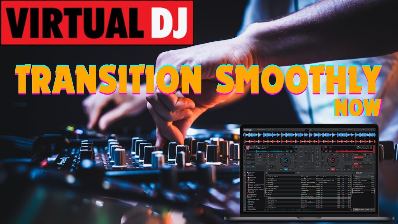 Освойте плавные переходы диджея в Virtual DJ NOW