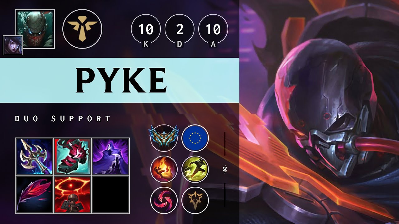 Pyke Support vs Nami - EUW Challenger Patch 25.12