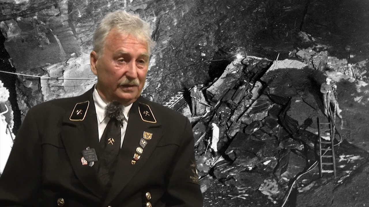 Menschen im Schieferbbergbau - Bernd Adolph: Arbeit im Abbau