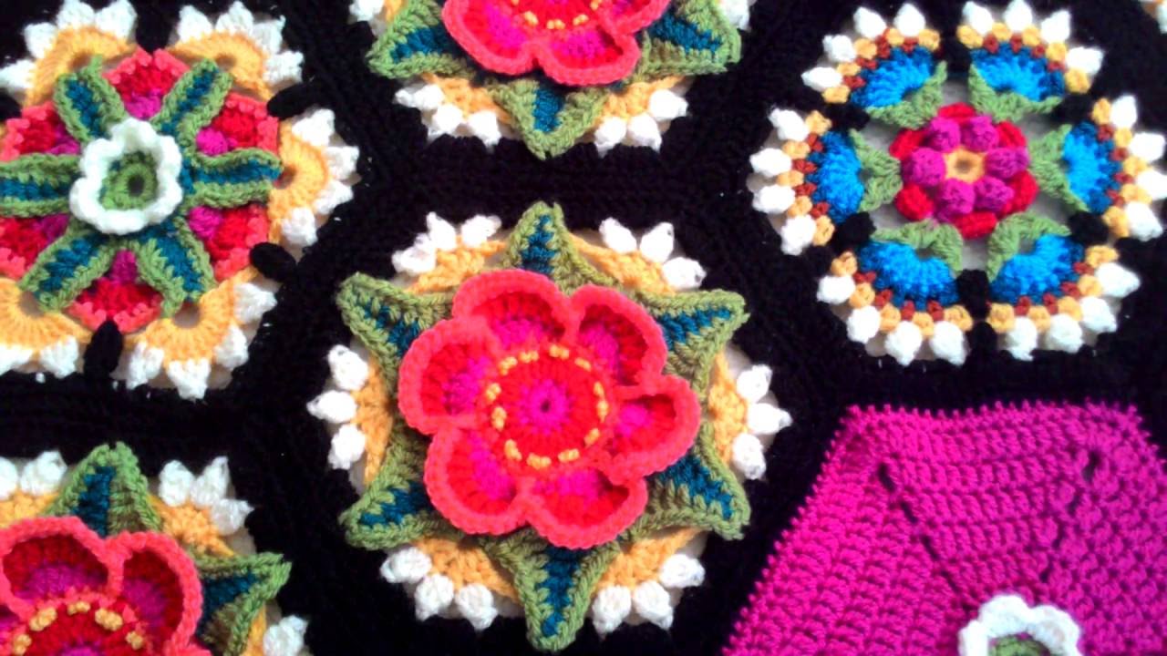 Frida's flowers blanket