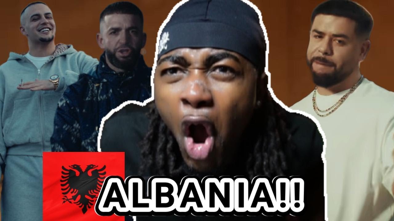 NONE ALBANIAN REACTS TO!! DON XHONI x Noizy x VINZ x STEALTH I GHETTO I NERO I REACTION