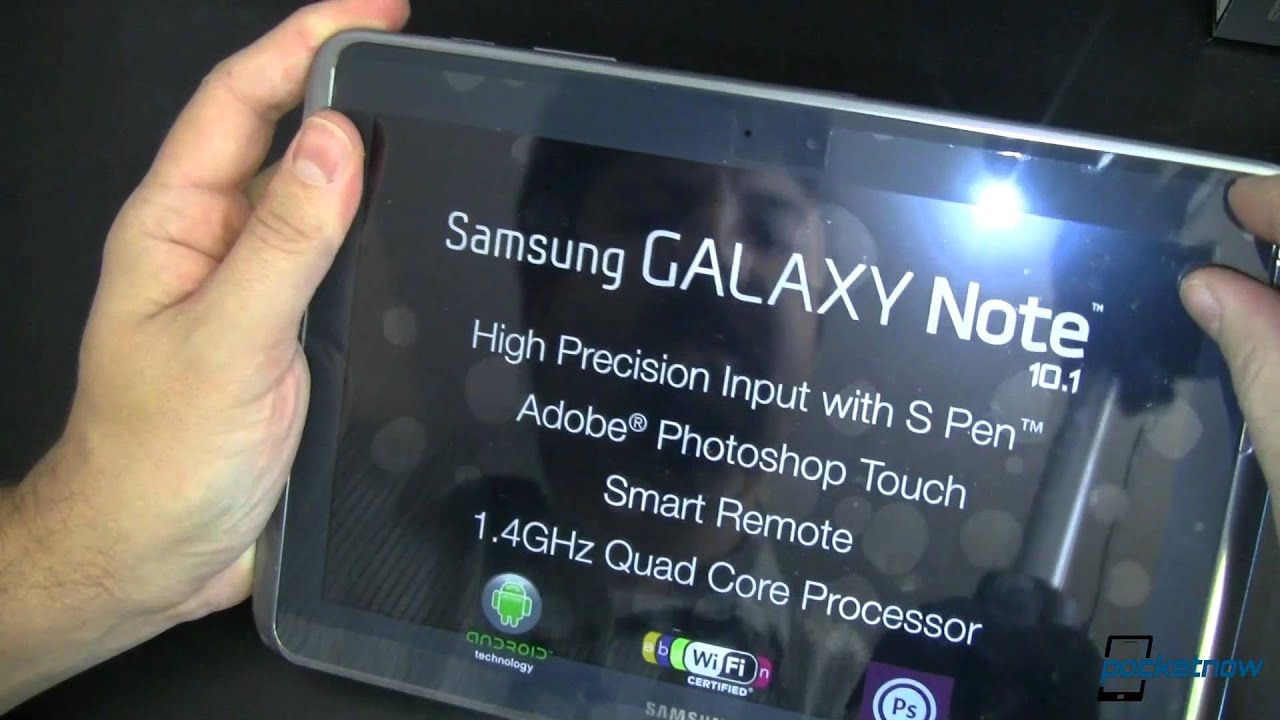 Galaxy Note 10.1 Unboxing | Pocketnow