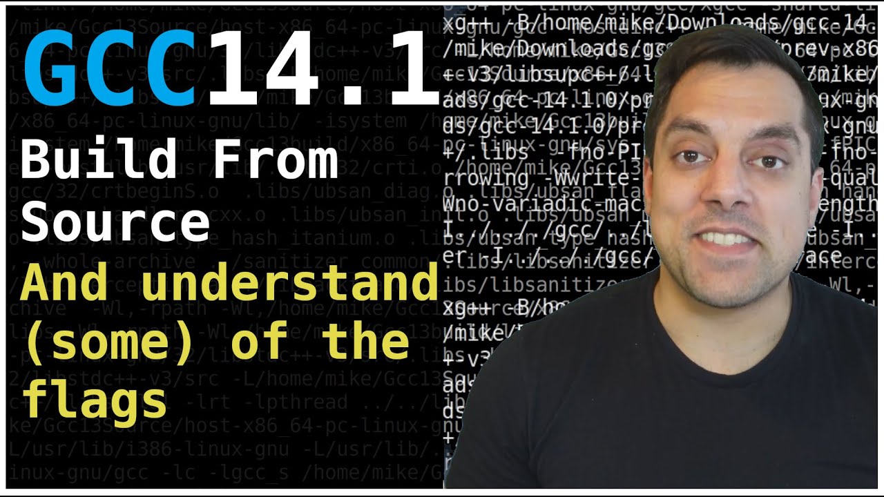 gcc 14.1 for C++23 - Compiling from source demonstration and explanation