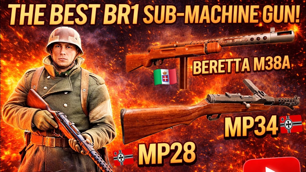 ENLISTED | BEST BR1 SMG (Germany/Italy)