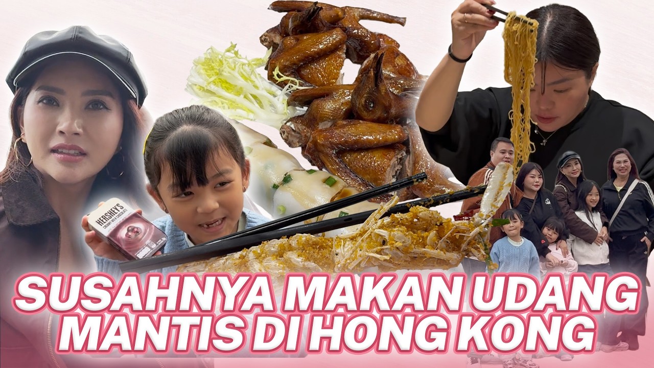 SARWENDAH KULINERAN DI HONG KONG | COBAIN UDANG MANTIS
