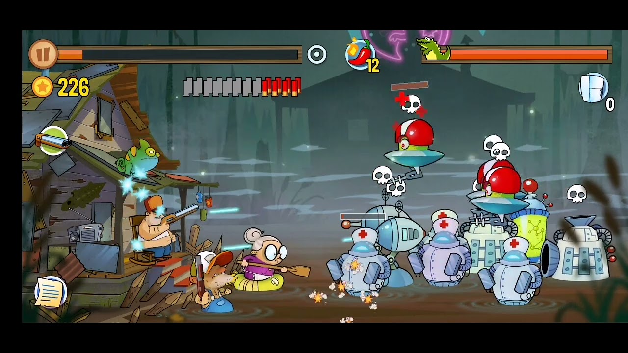 Como completar desafío 32 y 33 en Swamp Attack 😮😱