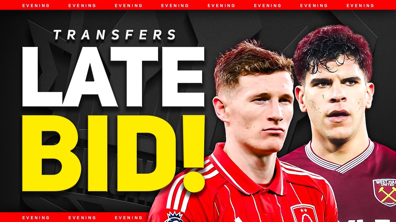Anderson BID! Shocking NEW Fernandes PRICE! Man Utd Transfer News
