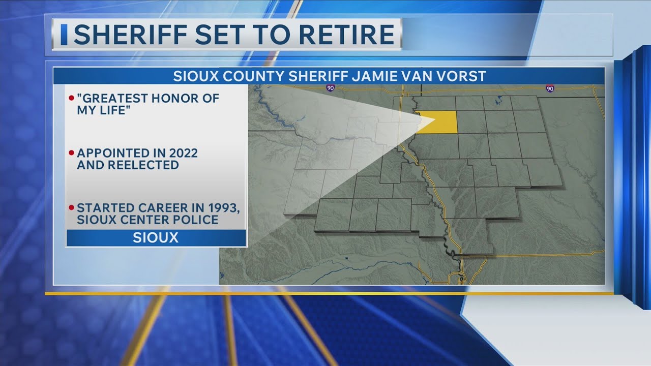 Sioux County Sheriff Set to Retire