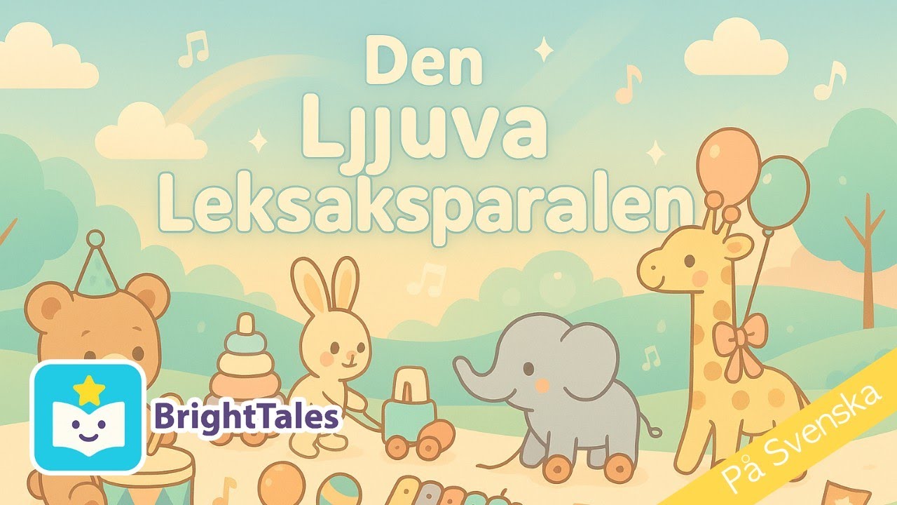 Den mjuka leksaksparadens musik 🎶✨ | Lugn sång för bebisar by BrightTales