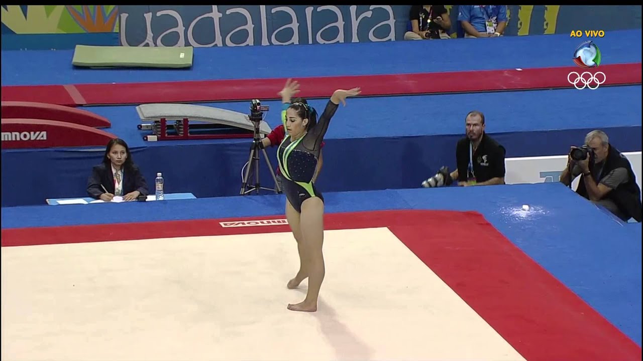Pan Guadalajara 2011 | GINÁSTICA ARTÍSTICA | Solo Feminino (Final) | Record HD