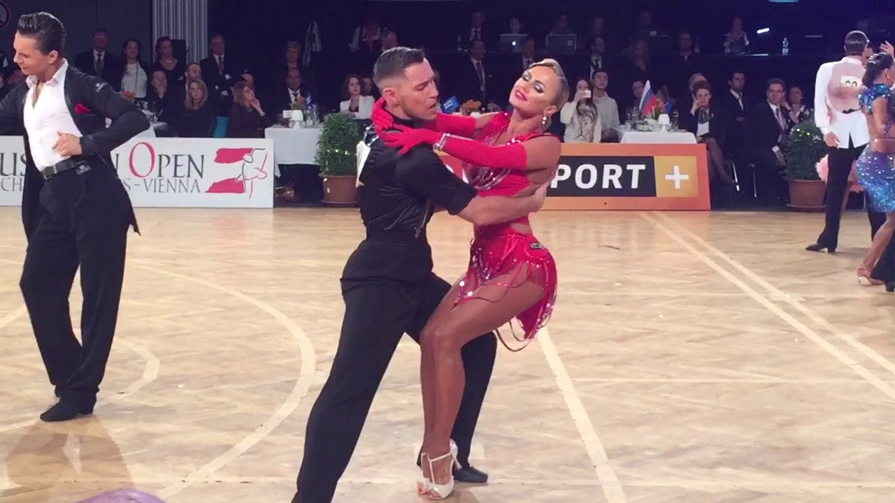 Timur and Nina Rumba, WDSF WORLD Latin 2017