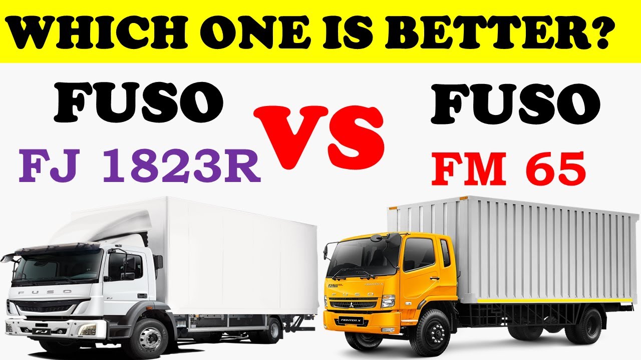 Fuso FJ 1823R Vs FUSO FM 65 | Detailed Comparison
