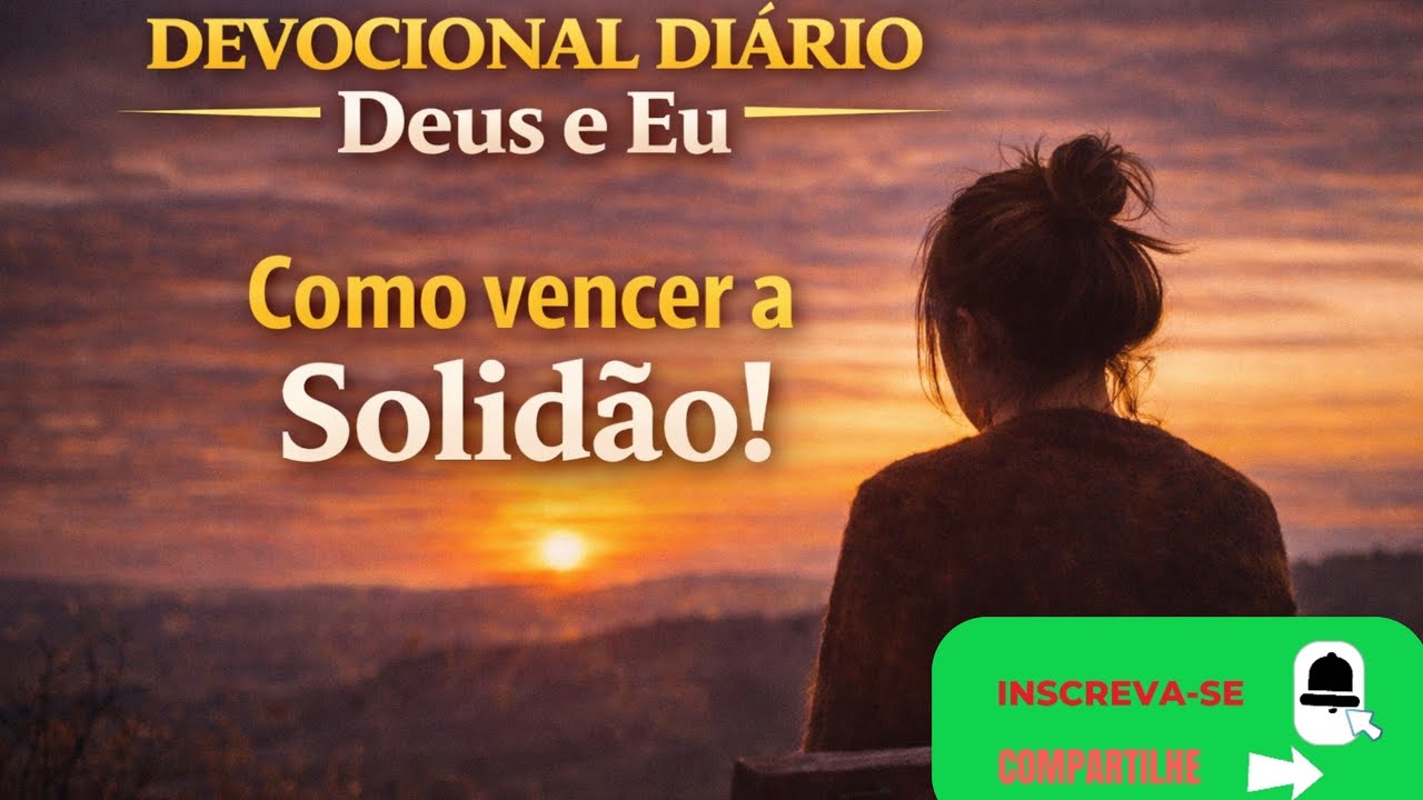 Devocional diário | Deus e Eu - Como vencer a Solidão!