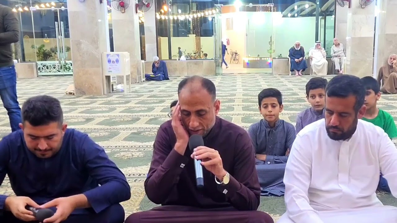 الترحيب بشهر رمضان المبارك للقارىء ياسر الحلبوسي