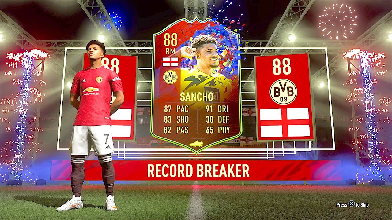 RECORD BREAKER SANCHO AND VAN DIJK JOIN THE SQUAD! FIFA 21 Ultimate Team Road To Glory #16