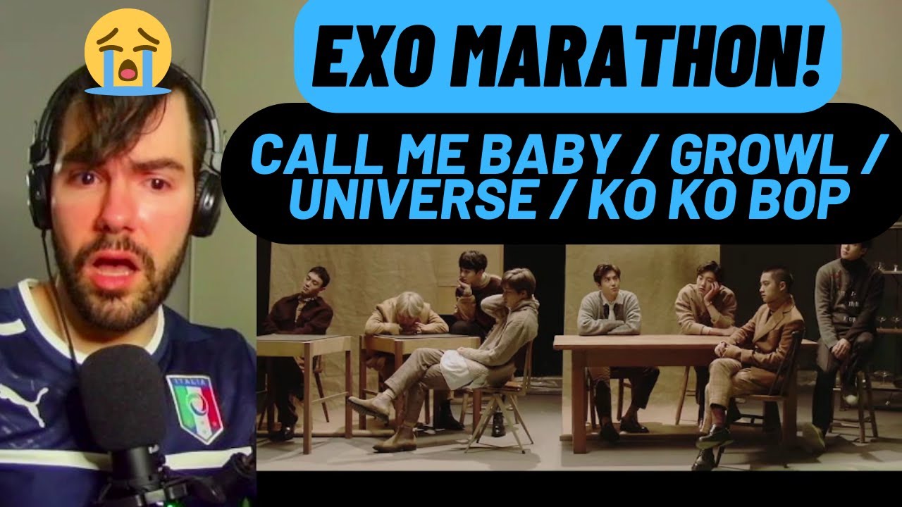 WHO KNEW COFFEE WOULD END ME? 😭☕️ EXO Marathon! Call Me Baby | Growl | Universe | Ko Ko Bop!