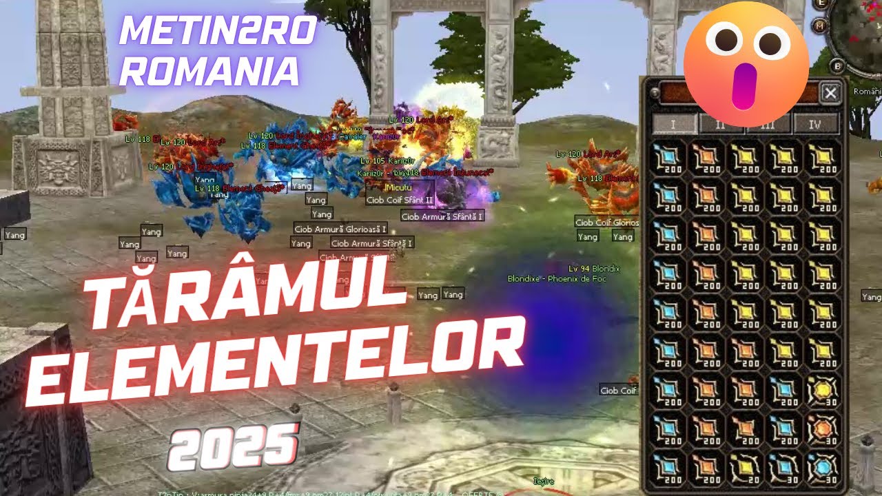 TĂRÂMUL ELEMENTELOR: Metin2ro Romania