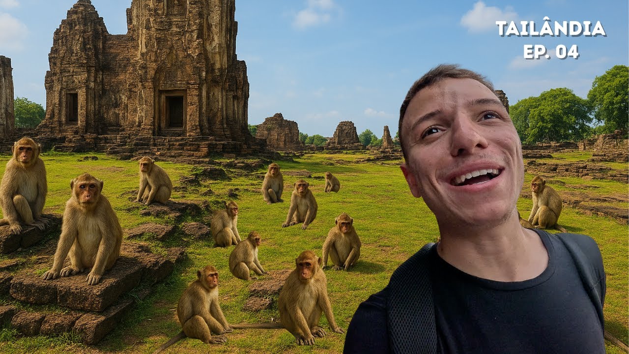 VISITAMOS A CIDADE DOMINADA PELOS MACACOS