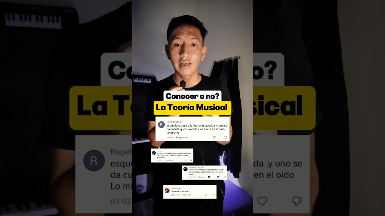 🎹 Aprender Teor&iacute;a musical es Aburrido 🥱 #JoelCaqui #AprenderTeclado #M&uacute;sica #Pasi&oacute;nPorLaM&uacute;sica