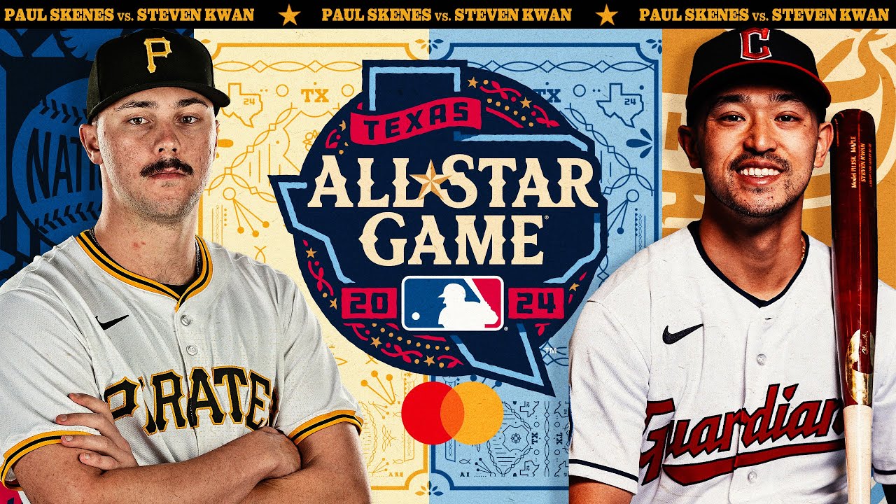 POWER vs. CONTACT! Paul Skenes vs. Steven Kwan in the 2024 All-Star Game 🔥