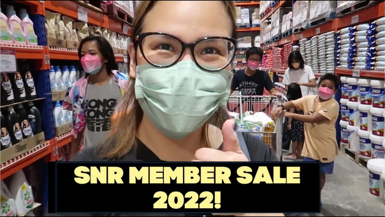ANG PAGBABALIK KO SA SNR! MEMBERS SALE 2022! #McForestGrocery