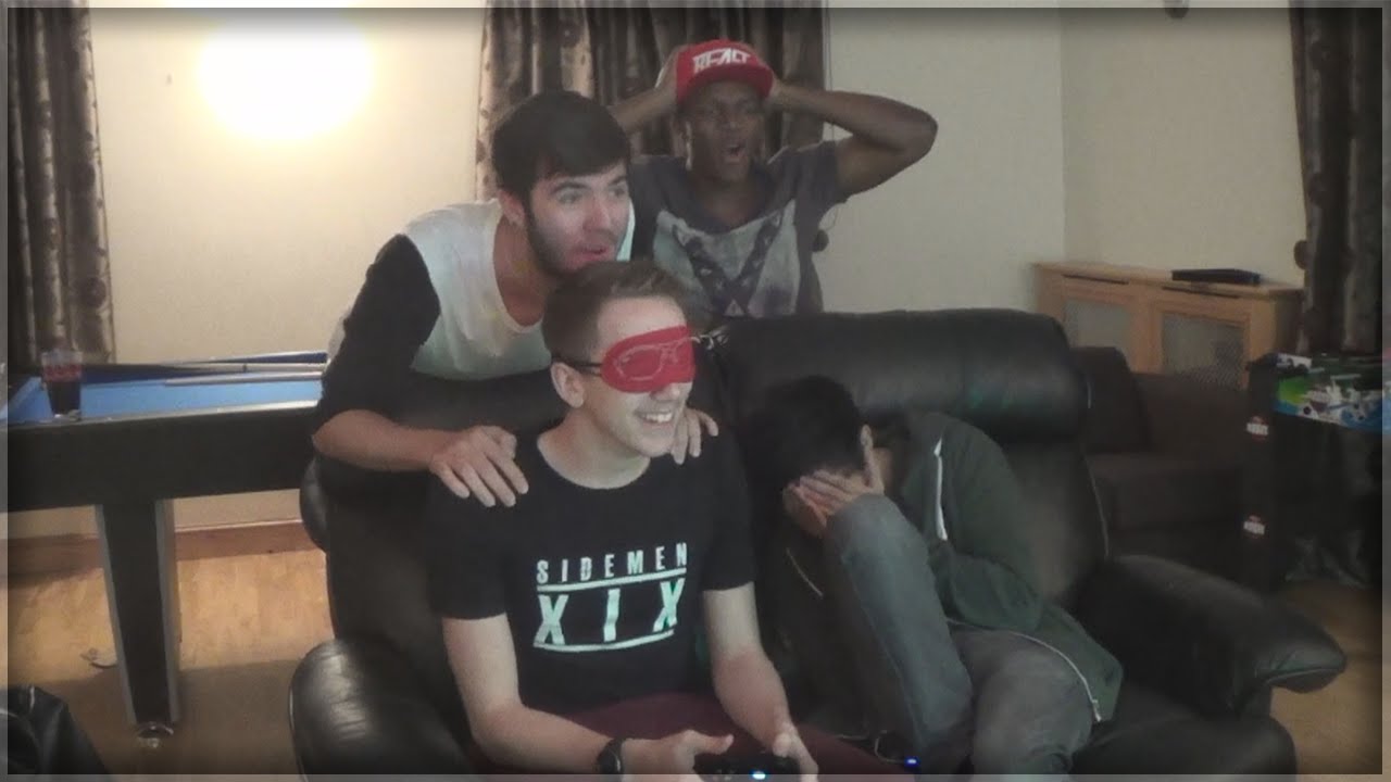 BLINDFOLDED FIFA 15 | Vs Vikk
