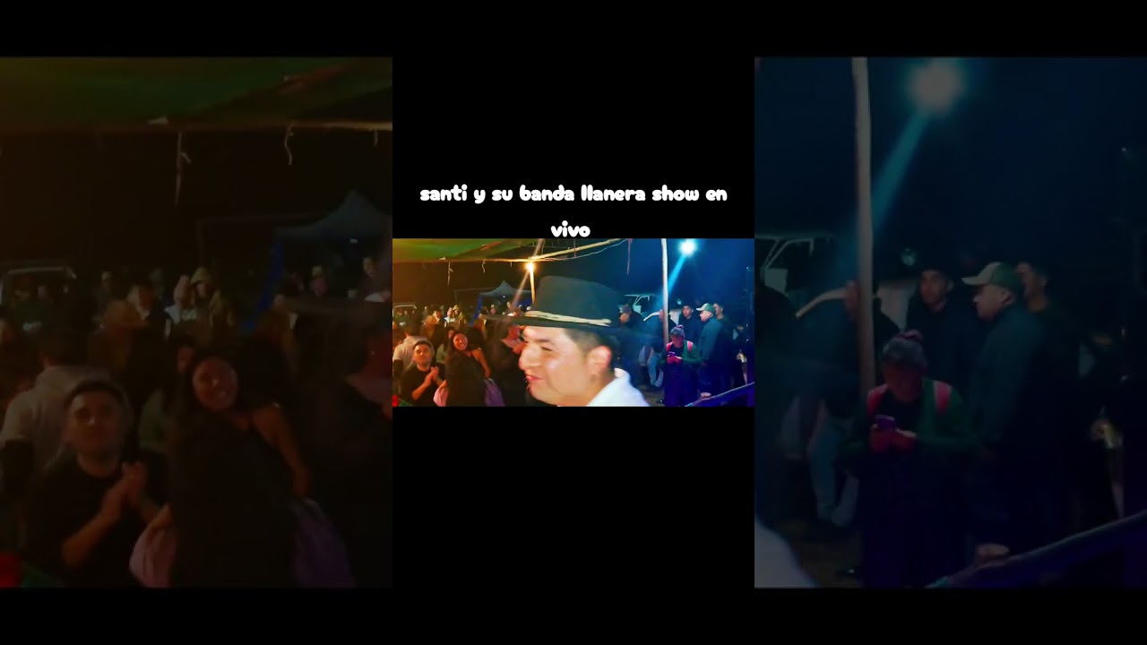 SANTY Y SU BANDA LLANERA EN VIVO los troncos 