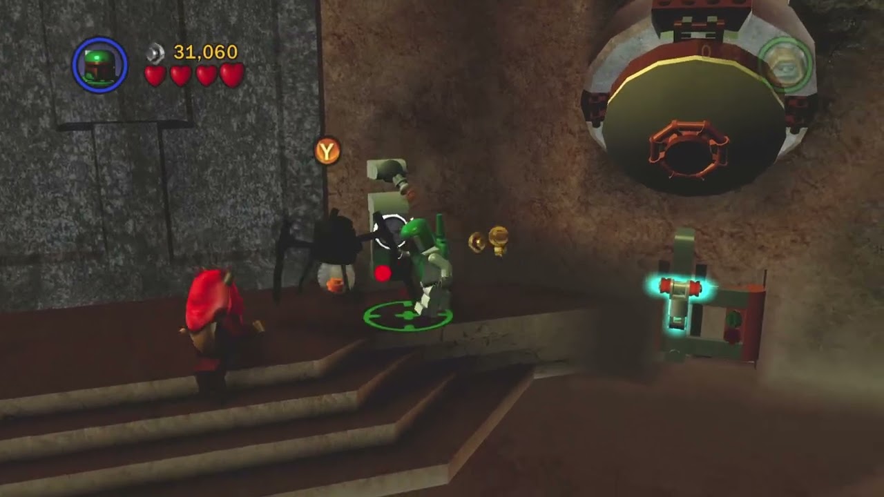 Lego Star Wars 2 The Original Trilogy Episode 6 Mission 1 Jabba's Palace (Free Play)