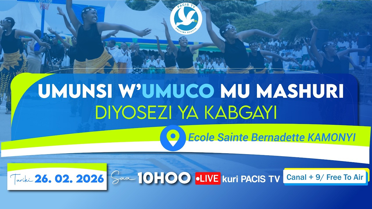 KWIZIHIZA UMUNSI W'UMUCO MU MASHURI DIYOSEZI YA KABGAYI