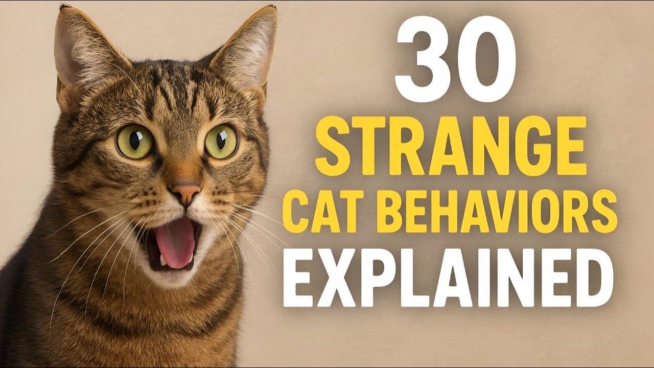 🐱 30 Strange Cat Behaviors Explained (Compilation) - Cat Body Language 🐾