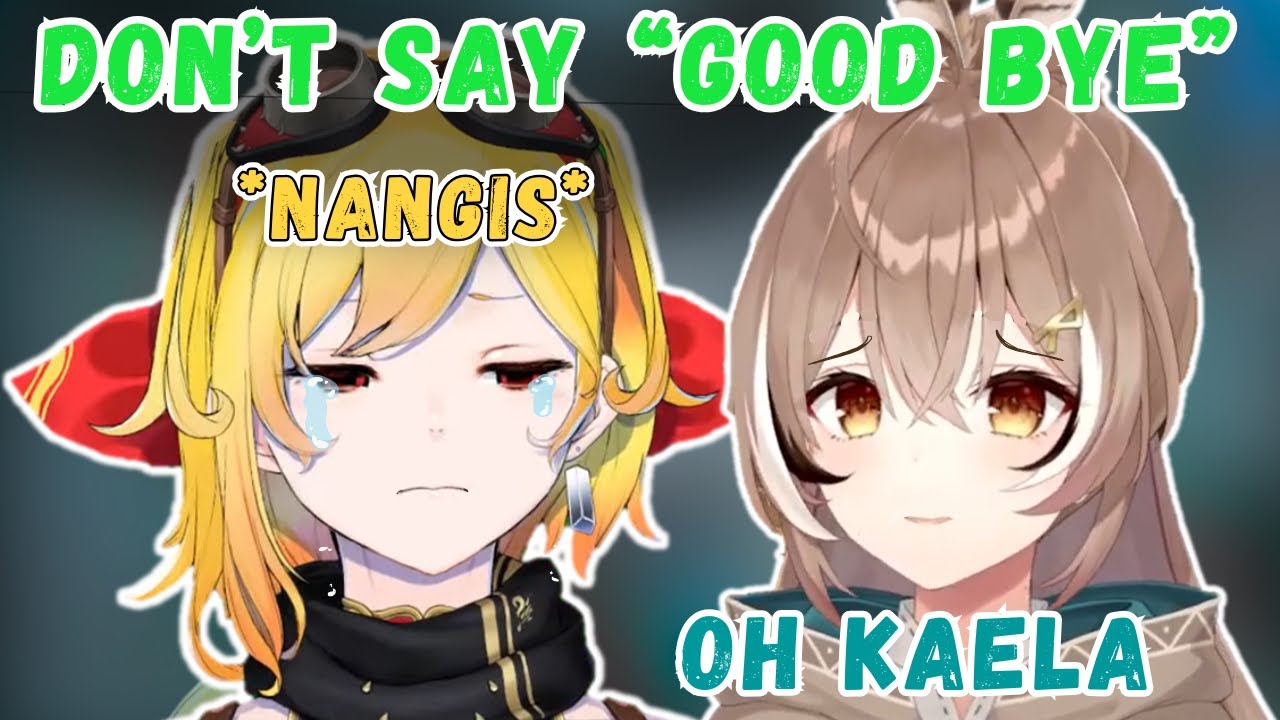 KAELA Tak Kuasa Menahan Air Mata Ucapkan Perpisahan Untuk MUMEI- Don't Say Good Bye【Hololive | Clip】