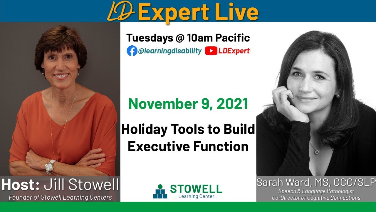 Holiday Tools to Build Executive Function - Sarah Ward