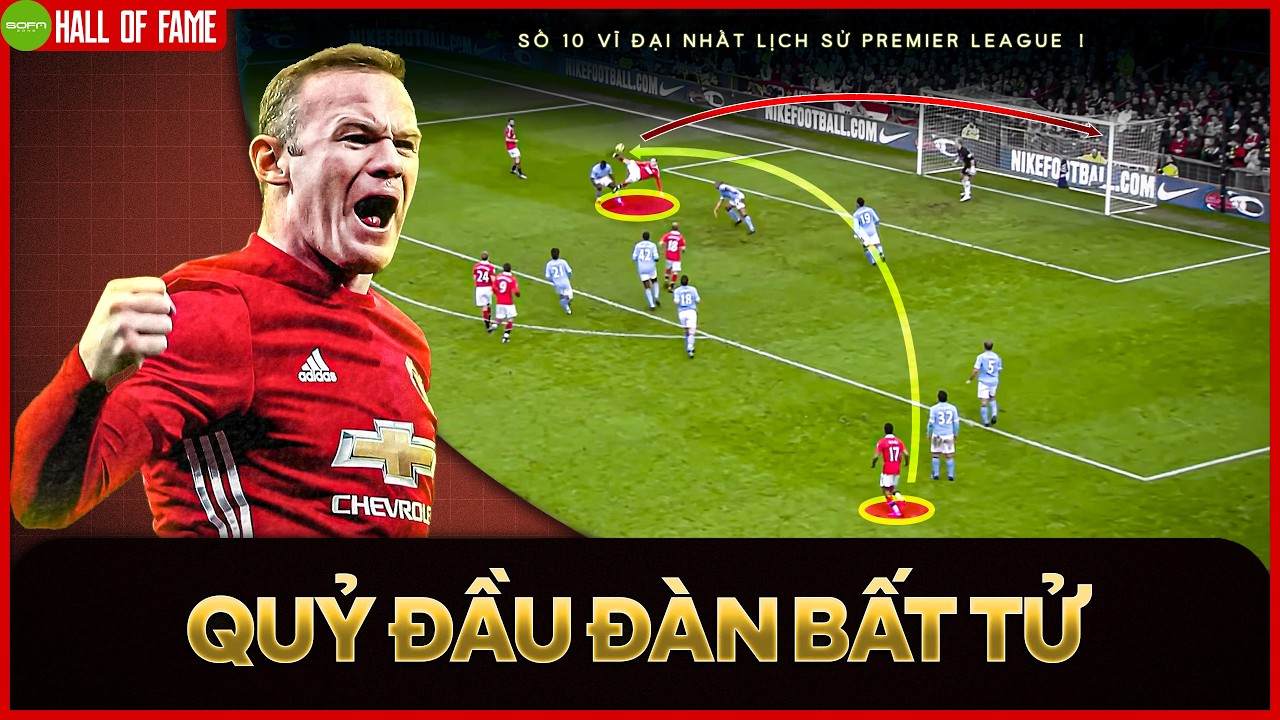 Phân Tích Sự Nghiệp ĐỘC NHẤT VÔ NHỊ Của WAYNE ROONEY Trong 40 Phút! | NSFA Film