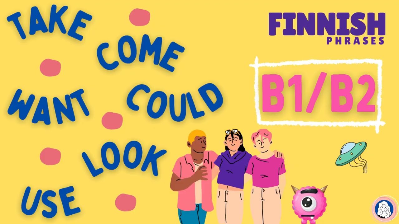 [B1-B2] Advanced Finnish phrases: 6 verbs, 50 sentences.