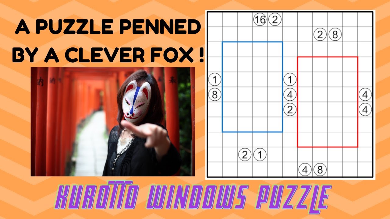 How to solve a Kurotto Windows Puzzle ?